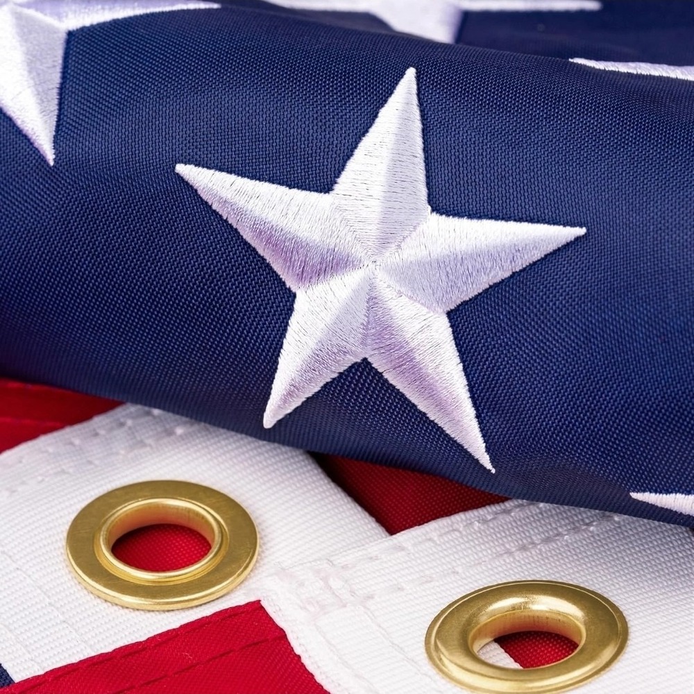 American Flag‎ 3X5 Ft for Outside, Heavy Duty USA Longest Lasting, Tough 210D US